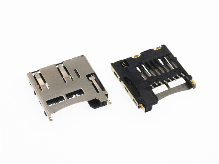 TF内焊自弹卡座