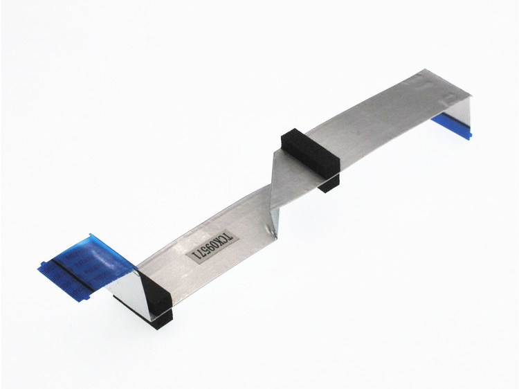 冲边镀金折叠铝箔贴硅胶泡棉排线