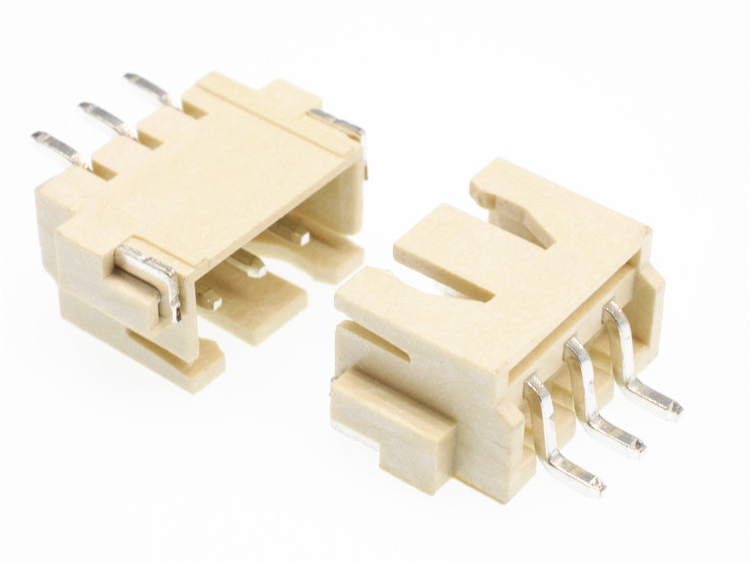 2.54卧贴带扣针座